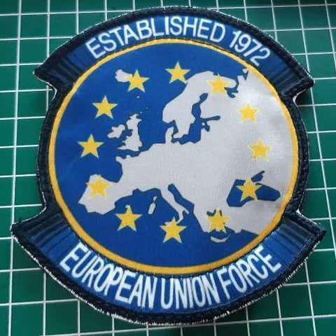 Muv Luv European Union Force Patch